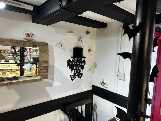 Inside the Queen of Tarts tearoom